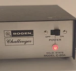 Bogen Challenger Solid State Model C-20A Amplifier (read). Fixed Price $19.99.