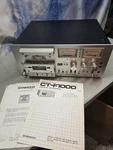 Vtg Pioneer Ct F1000 Cassette Deck W/ Manual Powers Won't Play Tapes As-is. Fixed Price $450.00.