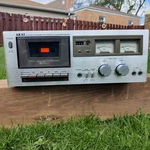 Vintage Akai CS-703D Stereo Cassette Tape Deck. Fixed Price $150.00.