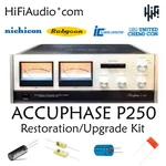 Accuphase P250 Amplifier Restoration Kit Repair Upgrade Recap Capacitor. Fixed Price $195.00.