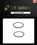 Replacement Belts For Pioneer CT-W53 Dual Cassette Player. Fixed Price $9.51.