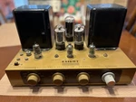 Knight Golden 93SX321 6L6 Tube Amplifier Serviced Working Rare Hifi. Fixed Price $400.00.