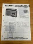 Sharp GF-1740 (x/a) 2 Band Tape Recorder Service Manual Vintage Oem Diagrams. Fixed Price $11.99.