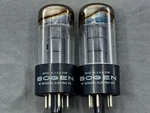 (2) Bogen 6V6GT Power Tubes Gray Plates Getters Test Nos Amplitrex. Fixed Price $49.99.