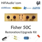 Fisher 50C Preamp Full Restoration Recap Repair Service Rebuild Kit Fix. Fixed Price $95.00.