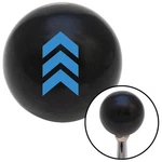 Blue Military Arrows Up Black Knob W/ M16X1.5 Insert Shifter Auto Manual. Fixed Price $89.95.