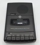General Electric 3-5027A Portable Cassette Tape Player Voice Recorder Works. Fixed Price $21.95.