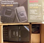 Sanyo Radio Cassette Recorder TRC-SB1000 + Power Original Box Vg Fr/shp. Fixed Price $19.76.