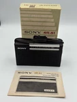 Vinatge Sony 4R-51 Six Transistor Radio Mw(am) W/carry Case 1960S Never Used. Fixed Price $199.98.