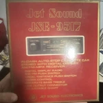 Jet Sound Electronics JSE-9517 Din Cassette Player Digital Display Am/fm. Fixed Price $160.00.