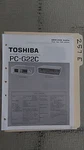 Toshiba PC-G22C Service Manual Original Repair Book Stereo Cassette Deck Player. Fixed Price $20.00.
