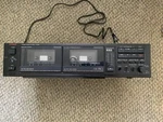 Luxman Stereo Cassette Deck K-110W. Fixed Price $108.55.