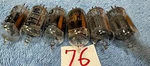 6 Rca 12AU7 Clear Top Mcintosh Fisher Scott Preamplifier Receiver Tube. Fixed Price $39.95.