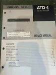 Nikko Atd-i ATD1 ATD-1 Repair Service Manual From The Usa **original**. Fixed Price $28.99.
