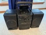 Sanyo MCD-S660 Boombox Am Fm Tape Deck W/ Detach Speakers Tested Works. Fixed Price $40.00.