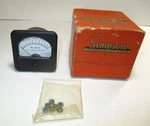 Simpson Heathkit SK523-T3 0-10 Relative Output Power Meter 2-3/8" Panel. Fixed Price $35.00.