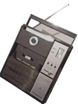 Electrophonic RC-360K Cassette Tape Recorder Am/fm Radio Rare Parts/ Not Tested. Fixed Price $12.00.