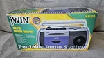 Rare Jwin Am/fm Stereo Cassette Player/recorder Portable Boom Box JX-P212B New!. Fixed Price $199.00.