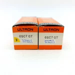 2 X 6SC7GT Ultron Tube. 1950S Tungsol Production. Matched Pair. 7. CH150. Fixed Price $183.86.