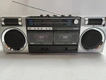 Vintage Montgomery Ward Jsa 39505 Boombox Has Cassette Issues Radio Okay Loud. Fixed Price $60.00.
