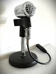 Vintage 1970'S Astatic 10DA Dynamic Microphone, Working Original-w/stand-cable. Fixed Price $119.00.