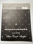 Marantz Model PM300 Stereo Console Amplifier Service Manual Original Vintage Oem. Fixed Price $14.99.