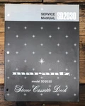 Marantz SD2030 SD-2030 Cassette Service Manual *original*. Fixed Price $24.97.