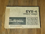 Defective Vintage Electro Voice EVX4 STEREO4 Quad Processor Channel G3D. Fixed Price $30.00.