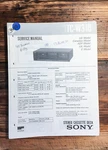 Sony TC-W310 Cassette Deck Service Manual *original*. Fixed Price $14.97.