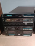 Technics Receiver/double Cassette Player/equalizer Quartz Synthesizer Tuner. Fixed Price $235.00.