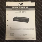Original Jvc Service Manual For Ax Model Amplifiers Owner Select One. Fixed Price $11.98.