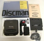 Sony Discman D-202 Cd Player Vintage Audio Walkman Retoro With Box / From Japan. Fixed Price $305.00.