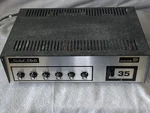Vintage (chrome Face) Dukane 35W Microphone Amp Model #1A1335 (powers Up). Fixed Price $85.00.