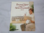 Pioneer Personal Stereo Portable Boombox Catalogue Brochure SK900 Japan Printed. Fixed Price $6.55.