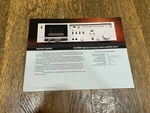 Harman Kardon Vintage Brochure HK100M High Technology Metal Cassette Deck. Fixed Price $10.99.