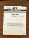Jvc TD-R462BK Cassette Service Manual Supplement *original*. Fixed Price $19.97.