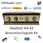 Heathkit AA-32 Amp Restoration Upgrade Recap Capacitor Rebuild Repair. Fixed Price $165.00.