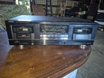 Aiwa AD-WX777U Dual Deck Cassette Recorder Parts Repair-powers On. Fixed Price $35.00.