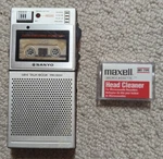 Sanyo Mini Talk-book TRC3550 One System Microcassette Recorder FORPARTS24. Fixed Price $14.99.