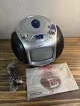 Gpx Model TVB544 Am/fm Cd Uhf Vl Vh Portable Boombox Stereo Radio - Working. Fixed Price $69.99.