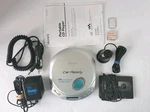 Sony Cd Walkman D-E356CK Espmax Portable Player Silver Car Ready Kit Manual. Fixed Price $124.99.