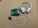 Lenoxx Sound Stereo Cassette Player W Belt Clip Model 820M & Sony Headphones. Fixed Price $30.00.