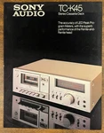 Vintage Sony TC-K45 Stereo Cassette Deck Sales Flyer 1979. Fixed Price $41.99.
