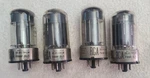 Strong Quad Rca 6080 Black Smooth Plate Top Getter Tripple Mica. Fixed Price $17.00.