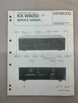 Kenwood KX-W6050 Original Service Manual Free Shipping. Fixed Price $14.00.