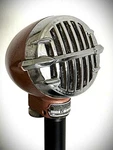 Vintage 1950'S Crystal Astatic JT-30 Microphone. Working Japanese Element. Hear. Fixed Price $165.00.