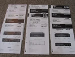Kenwood Lot Of 15 Equalizer Service Repair Manuals GE47 48 57 291 292 700 Etc. Fixed Price $27.98.