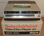 Rca Selectavision Ced Videodisc Player Box Working SGT-200. Fixed Price $425.00.