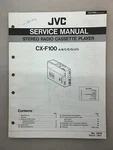 Jvc CX-F100 Original Service Manual Free Shipping. Fixed Price $14.00.