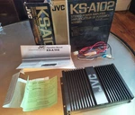 Jvc Stereo Amplifier Model KS-A102 In Box. Fixed Price $100.00.
